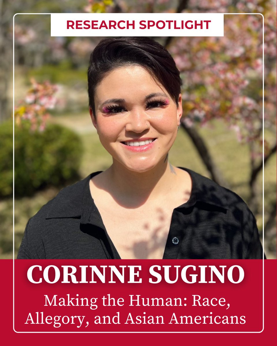 Ohio State English (@osuenglish) on Twitter photo We’re excited to highlight Asst Prof Corinne Sugino’s recently published book, Making the Human: Race, Allegory, and Asian Americans (Rutgers 2024)!
Read what Professor Sugino has to say about her book and research process: bit.ly/4lyyRCp We’re excited to highlight Asst Prof Corinne Sugino’s recently published book, Making the Human: Race, Allegory, and Asian Americans (Rutgers 2024)!
Read what Professor Sugino has to say about her book and research process: bit.ly/4lyyRCp
