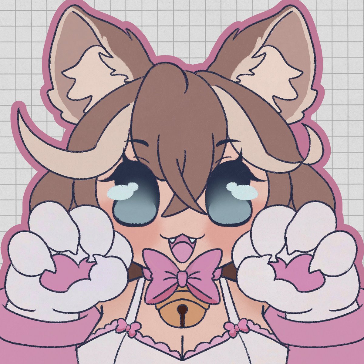 gift from <a href="/BuffyChu/">Buffychu VAMPIRE 🦇 V-ARTIST</a> !! i love it so much WAAA 🥹