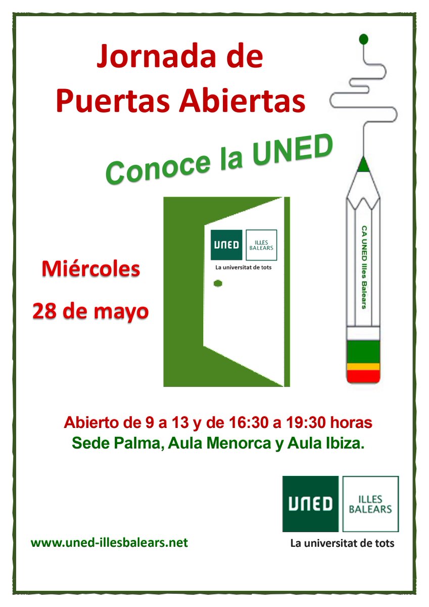 UNEDMENORCA's tweet photo. Os esperamos https://t.co/UAJCVh9eJB