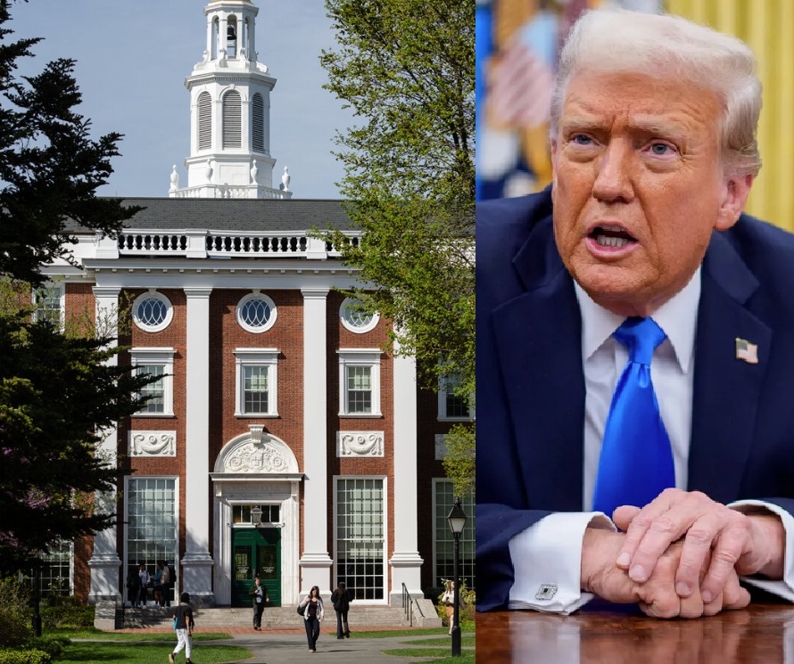 OccupyDemocrats's tweet image. BREAKING: Donald Trump escalates his fascist assault on Harvard University as it leaks that the White House will soon send a letter to federal agencies ordering them to "identify any contracts with Harvard, and whether they can be canceled or redirected elsewhere."

And it gets…