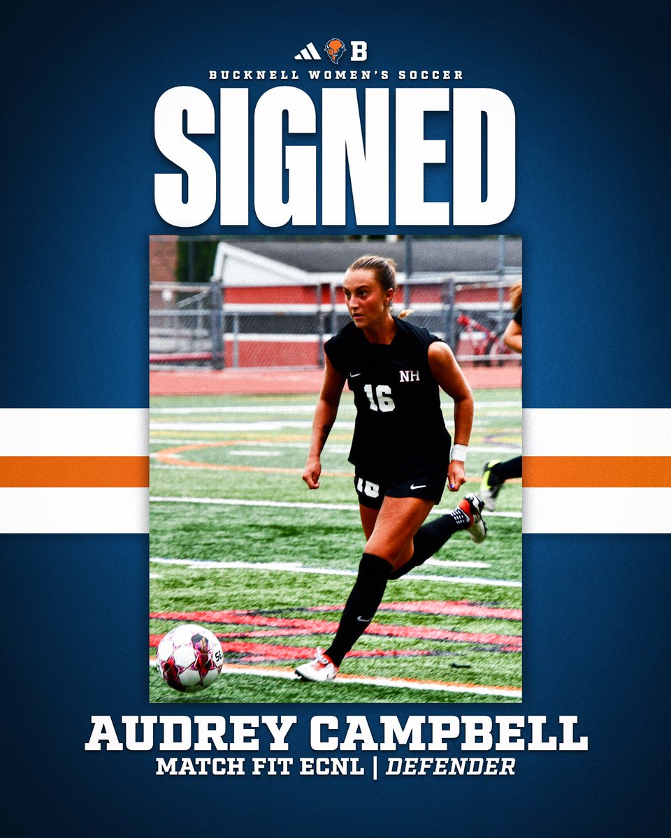 Introducing our 2025 Freshman Class 🗣️

Welcome, Audrey Campbell! Audrey attends Northern Highlands Regional High School and plays for Match Fit ECNL. 

#raybucknell #Classof2029