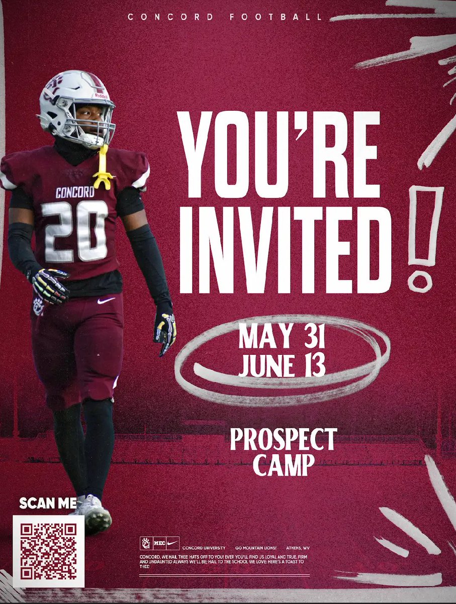 Brandon Roseboro C/O 26 ATH (@yunokingzz) on Twitter photo Received my 4th camp invite from <a href="/ConcordFootball/">Concord University Football</a> <a href="/HawkMgmt/">Coach Chris Hawk</a> <a href="/PrepRedzoneNC/">Prep Redzone North Carolina</a> <a href="/whelms21/">Will Helms</a> <a href="/CoachMJohnson__/">Marcell Johnson</a> <a href="/On3sports/">On3</a> Received my 4th camp invite from <a href="/ConcordFootball/">Concord University Football</a> <a href="/HawkMgmt/">Coach Chris Hawk</a> <a href="/PrepRedzoneNC/">Prep Redzone North Carolina</a> <a href="/whelms21/">Will Helms</a> <a href="/CoachMJohnson__/">Marcell Johnson</a> <a href="/On3sports/">On3</a>