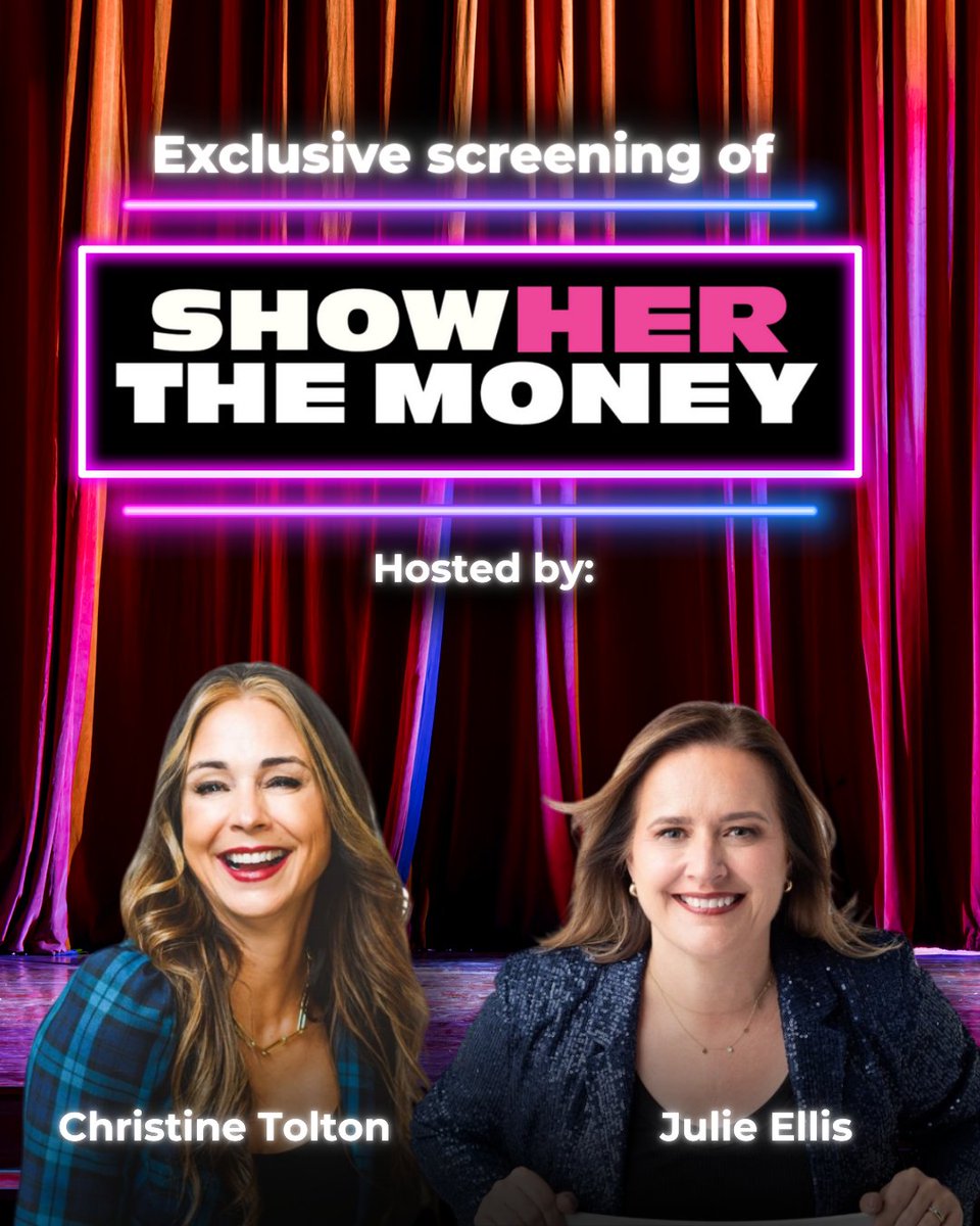 Meet your hosts for the evening! 

Christine Tolton, founder of Red Cat Marketing Inc and Julie Ellis, Founder of Julie Ellis &amp; Co.

Join the movement May 29 at Princess Twin Cinemas: bit.ly/4kEOCX3

#WomenInLeadership #ShowHerTheMoney #WaterlooEvents #FemaleFounders