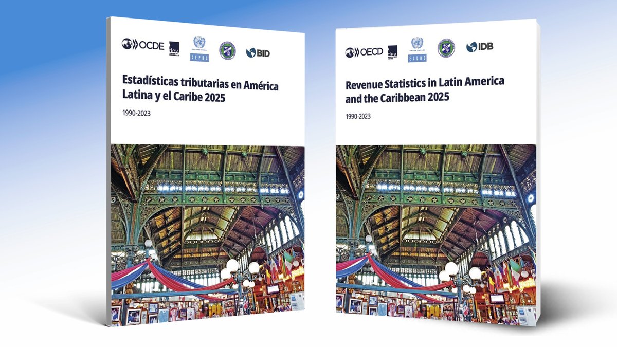 ECLAC (@eclac_un) on Twitter photo Tax revenues in #LatinAmerica and the #Caribbean fell in 2023 as commodity prices weakened. <a href="/CIATorg/">Secretaría Ejecutiva</a> #ECLAC <a href="/the_IDB/">Inter-American Development Bank</a> @OECDDev and <a href="/OECDtax/">OECD Tax</a> launch joint publication Revenue Statistics in #LAC 2025 during #ECLAC's 36th #FiscalPolicy Seminar.
➡️ bit.ly/3SUhs9X #RevStatsLAC Tax revenues in #LatinAmerica and the #Caribbean fell in 2023 as commodity prices weakened. <a href="/CIATorg/">Secretaría Ejecutiva</a> #ECLAC <a href="/the_IDB/">Inter-American Development Bank</a> @OECDDev and <a href="/OECDtax/">OECD Tax</a> launch joint publication Revenue Statistics in #LAC 2025 during #ECLAC's 36th #FiscalPolicy Seminar.
➡️ bit.ly/3SUhs9X #RevStatsLAC