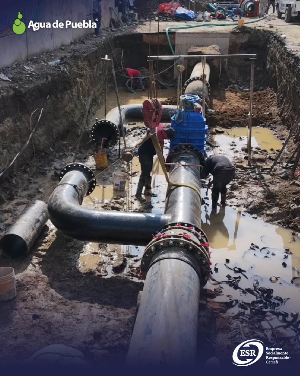 ¡El trabajo no se detiene! 👷🚧
Continua el mantenimiento mayor a la Planta Potabilizadora de Agua Sulfurosa "San Felipe" 🏭 y con estos trabajos, la puesta en marcha de operación de los pozos hídricos que alimentan el acuaférico en el tramo de la 24 sur, periférico y la zona de