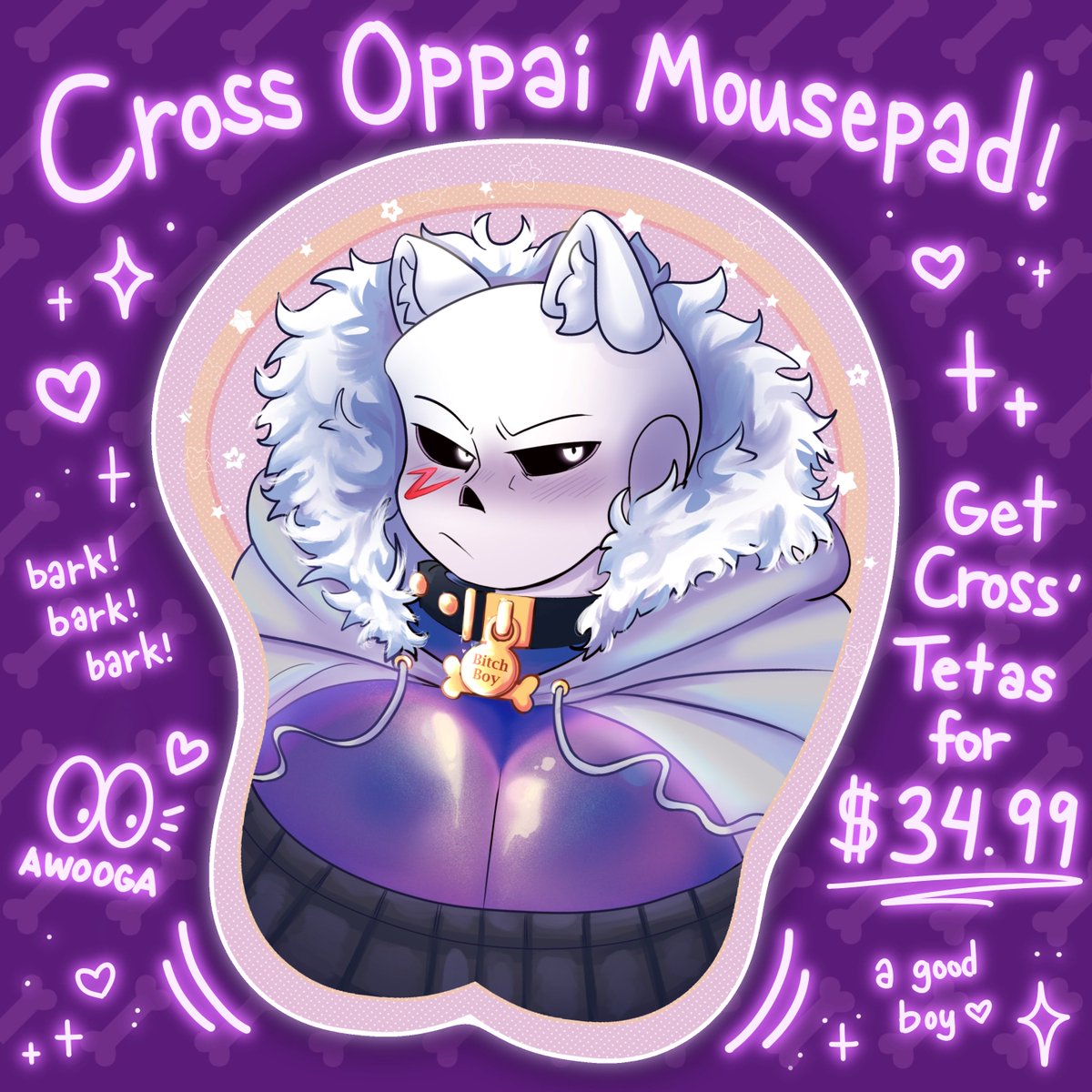 We still have plenty of these mousepads left in stock! Come get em' on our Etsy store! No guarantees we'll restock them again! (Mousepads take up a lot of room and are expensive to ship man!)
