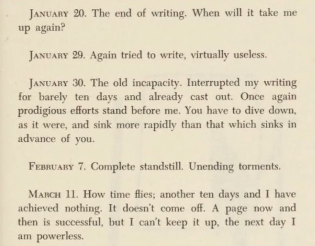 AlexAndBooks_'s tweet photo. Franz Kafka perfectly describes what it's like to be a writer: https://t.co/oVVPsOqTZQ