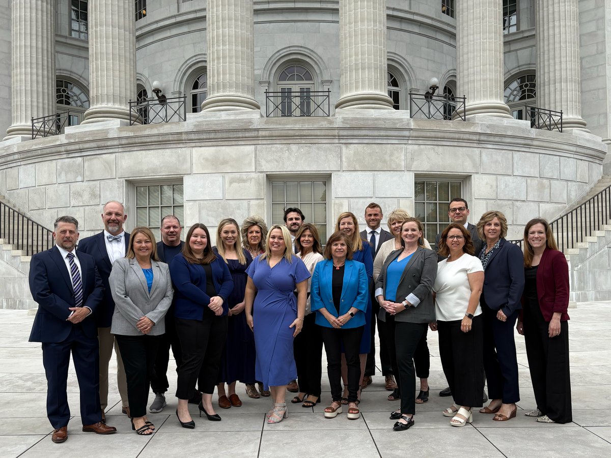 Almost the entire Missouri Chamber team came together today for a fun video shoot! 🎥 Keep an eye on our social channels to see the finished product.