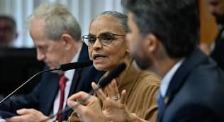 cortezpsol's tweet photo. Marcos Rogério e Plínio Valério são um verdadeiro desperdiço de dinheiro público: só servem pra causar confusão e defender a vazia agenda bolsonarista. Marina Silva é uma gigante, ainda mais perto desses boçais: mulher de luta, um dos maiores nomes do ativismo ambiental no mundo e merece RESPEITO. Toda solidariedade à Ministra! Esses senadores precisam ser responsabilizados e o Senado deve um pedido de desculpas oficial pela violência de gênero que Marina sofreu.