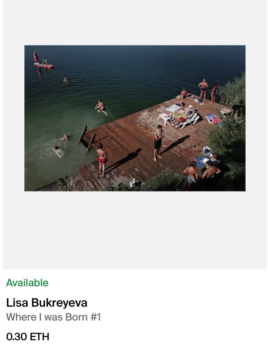 I don’t know how, but this piece still available on <a href="/foundation/">Foundation 🌐</a>

“Where I was Born”, Ukraine 2021

foundation.app/mint/eth/0x755…