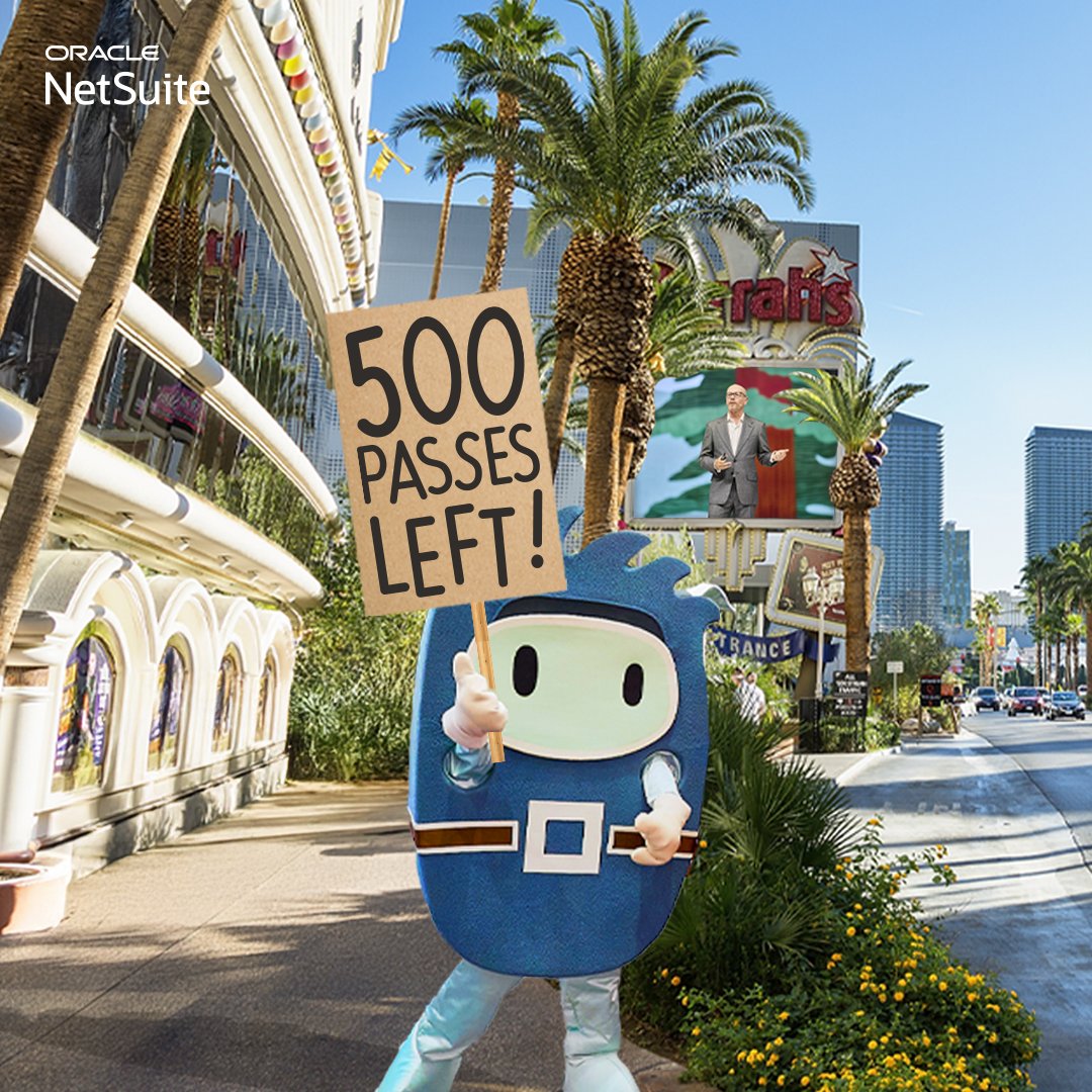 Discounted #SuiteWorld passes are almost sold out! This is your *sign* to save $300 before it’s too late. Register now for our biggest event of the year: social.ora.cl/6013NFZ2V
