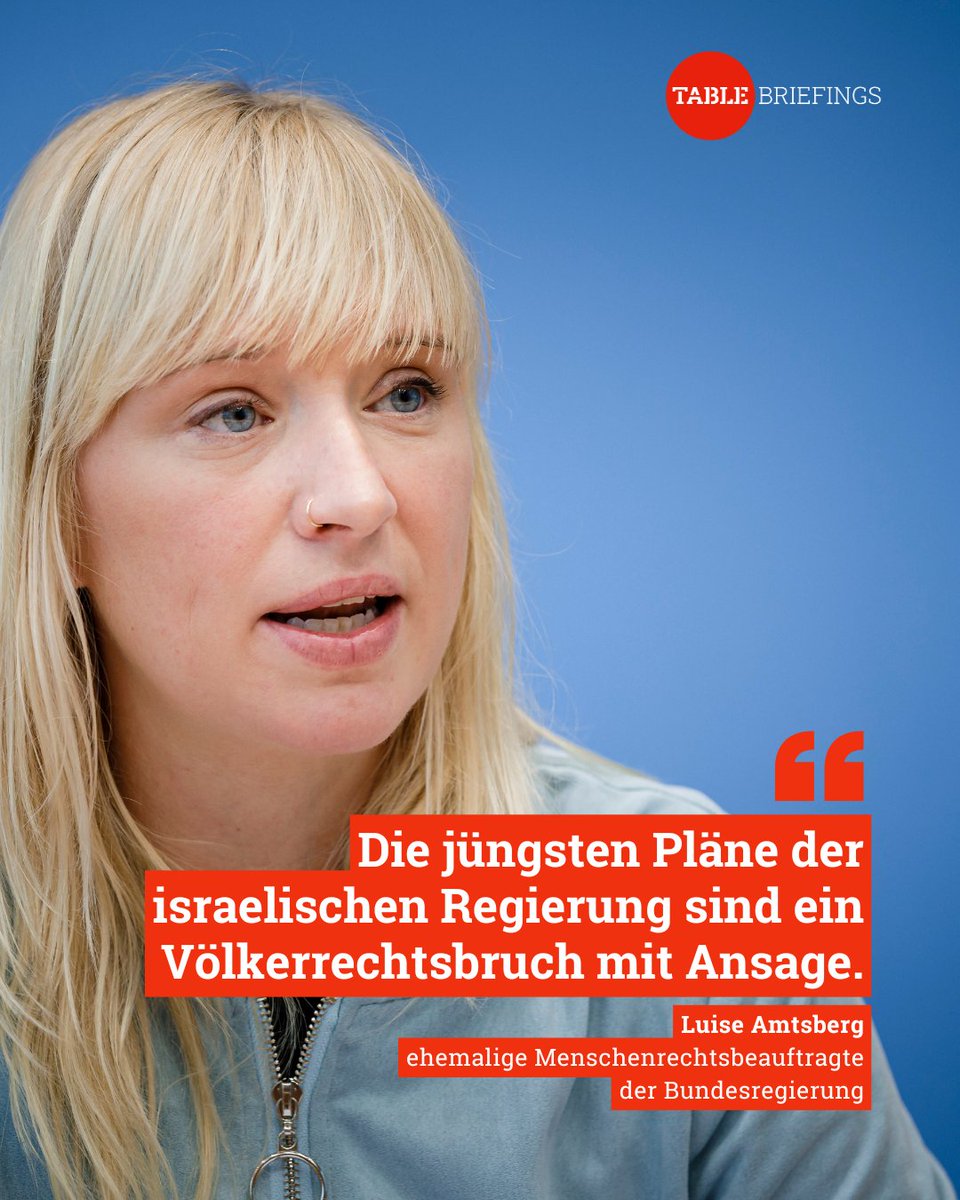 Table.Briefings (@tablebriefings) on Twitter photo Israels Premier Netanjahu will mithilfe eines Privatunternehmens UN-Hilfe in Gaza verdrängen.
<a href="/RubenNeugebauer/">Ruben Neugebauer</a> von der Hilfsorganisation Cadus befürchtet, „dass Hilfe als Instrument der Kriegsführung eingesetzt wird“. Mit der Kritik ist er nicht allein 👉 table.media/security/analy… Israels Premier Netanjahu will mithilfe eines Privatunternehmens UN-Hilfe in Gaza verdrängen.
<a href="/RubenNeugebauer/">Ruben Neugebauer</a> von der Hilfsorganisation Cadus befürchtet, „dass Hilfe als Instrument der Kriegsführung eingesetzt wird“. Mit der Kritik ist er nicht allein 👉 table.media/security/analy…