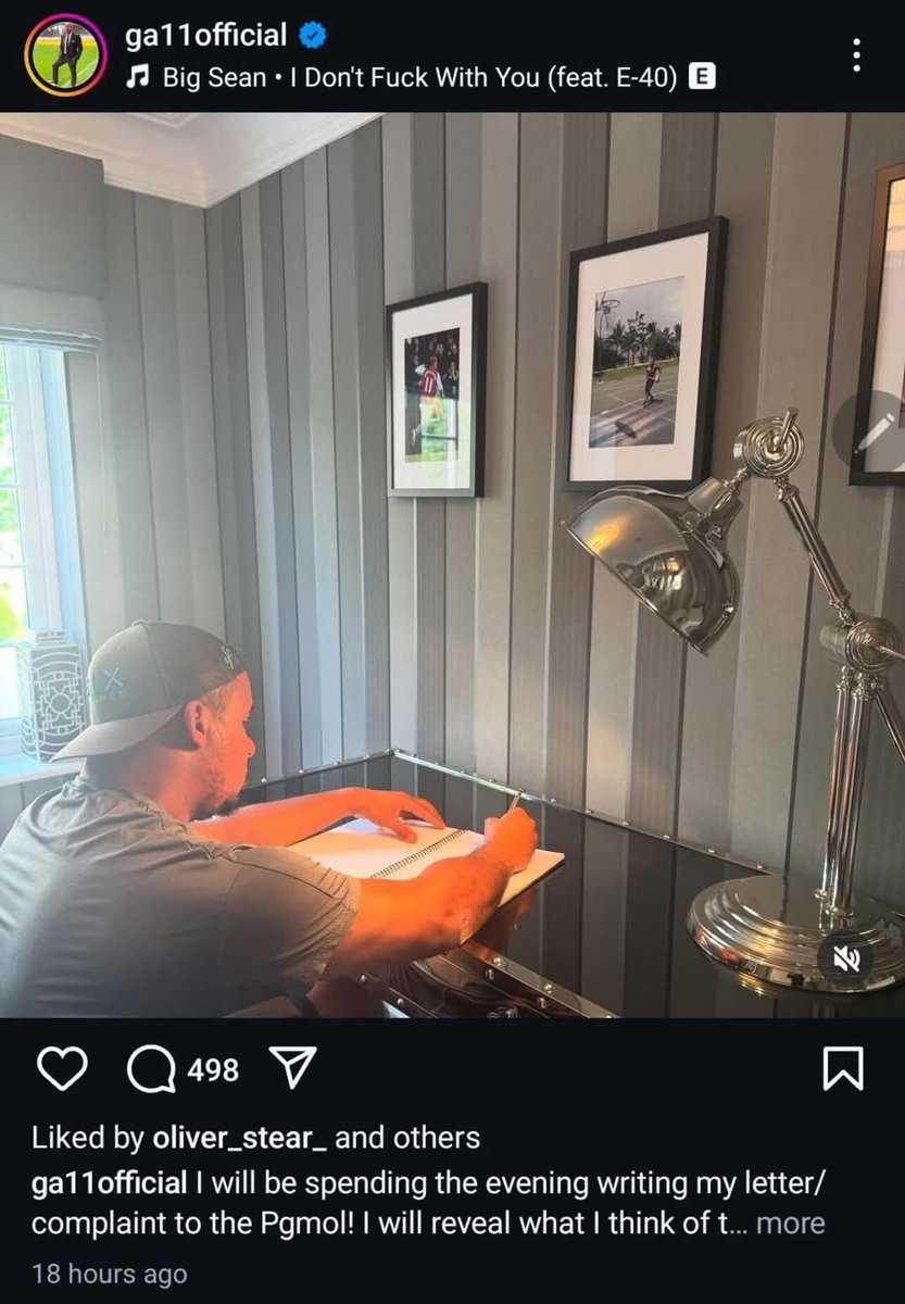 JoeOreilly's tweet photo. @talkSPORT Fair play to Gabby, took his time to write his letter. https://t.co/uyv8EFQ9tk