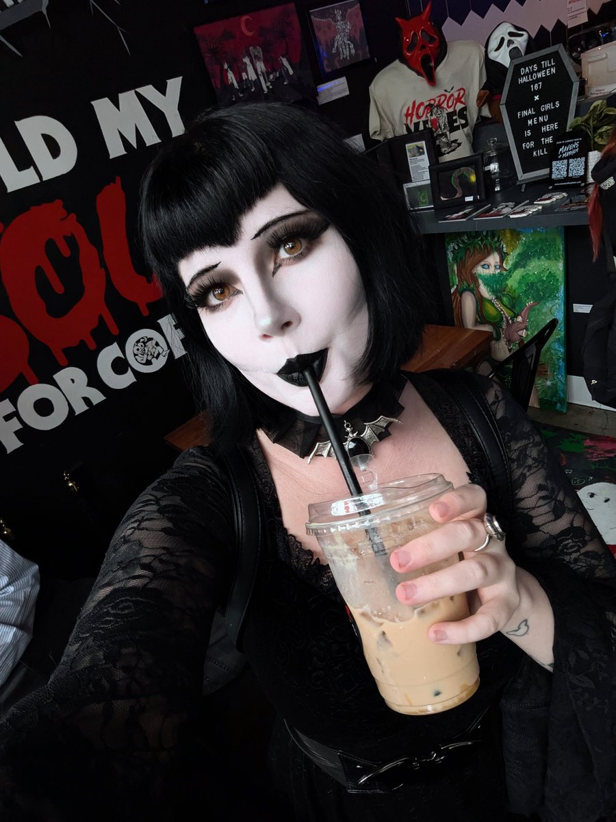 can a vampire goth get a little silly with it for a sec