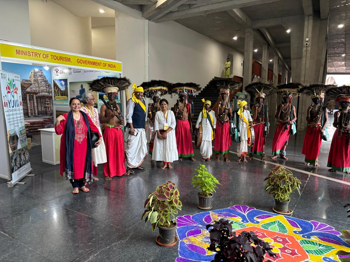 SPIC MACAY (@spicmacay) on Twitter photo 🙏 Heartfelt thanks to the Ministry of Tourism <a href="/tourismgoi/">Ministry of Tourism</a> , Government of India for supporting and sponsoring the 10th International Convention of SPIC MACAY, being held at IIT Hyderabad from May 26 to June 1.
Your initiative — Yuva Tourism Club — beautifully resonates with our 🙏 Heartfelt thanks to the Ministry of Tourism <a href="/tourismgoi/">Ministry of Tourism</a> , Government of India for supporting and sponsoring the 10th International Convention of SPIC MACAY, being held at IIT Hyderabad from May 26 to June 1.
Your initiative — Yuva Tourism Club — beautifully resonates with our