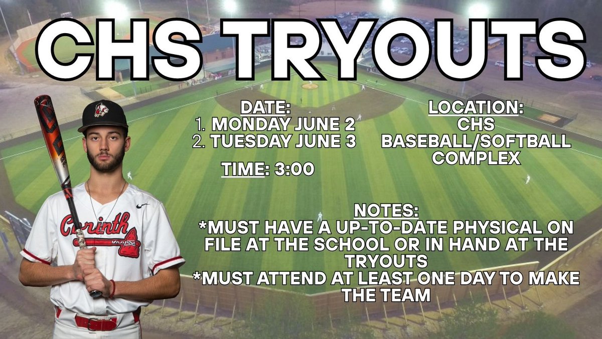 CorinthWarriorBaseball (@baseballcorinth) on Twitter photo 