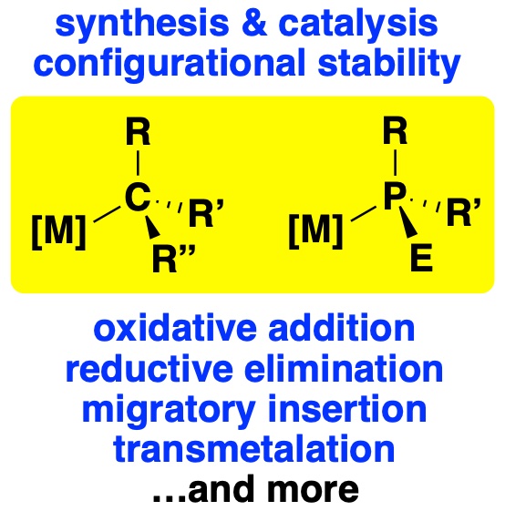 New review article! 
Transition metal complexes with C-stereogenic alkyl ligands and P-stereogenic analogues: synthesis, configurational stability, stereochemistry of fundamental transformations, and intermediacy in catalysis authors.elsevier.com/a/1l7E6EsKWdfTO