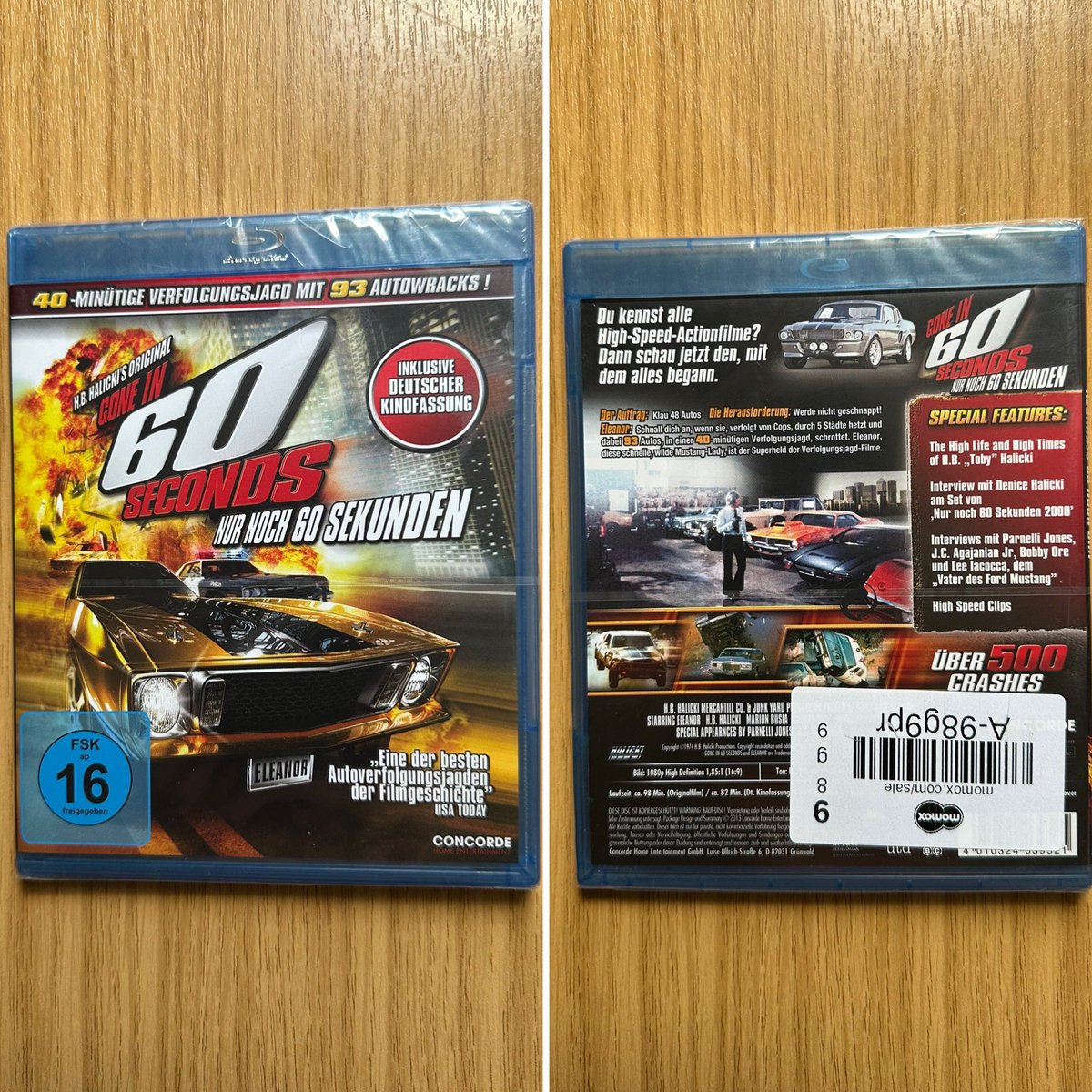 s77tux's tweet image. His front is insurance investigation... his business is stealing cars. #LatestAddition to my #BlurayCollection is German release of the original 1974 version of #GoneIn60Seconds… looking forward to seeing some awesome car chases and wrecks! #Bluray #PhysicalMedia #KeepDiscsAlive
