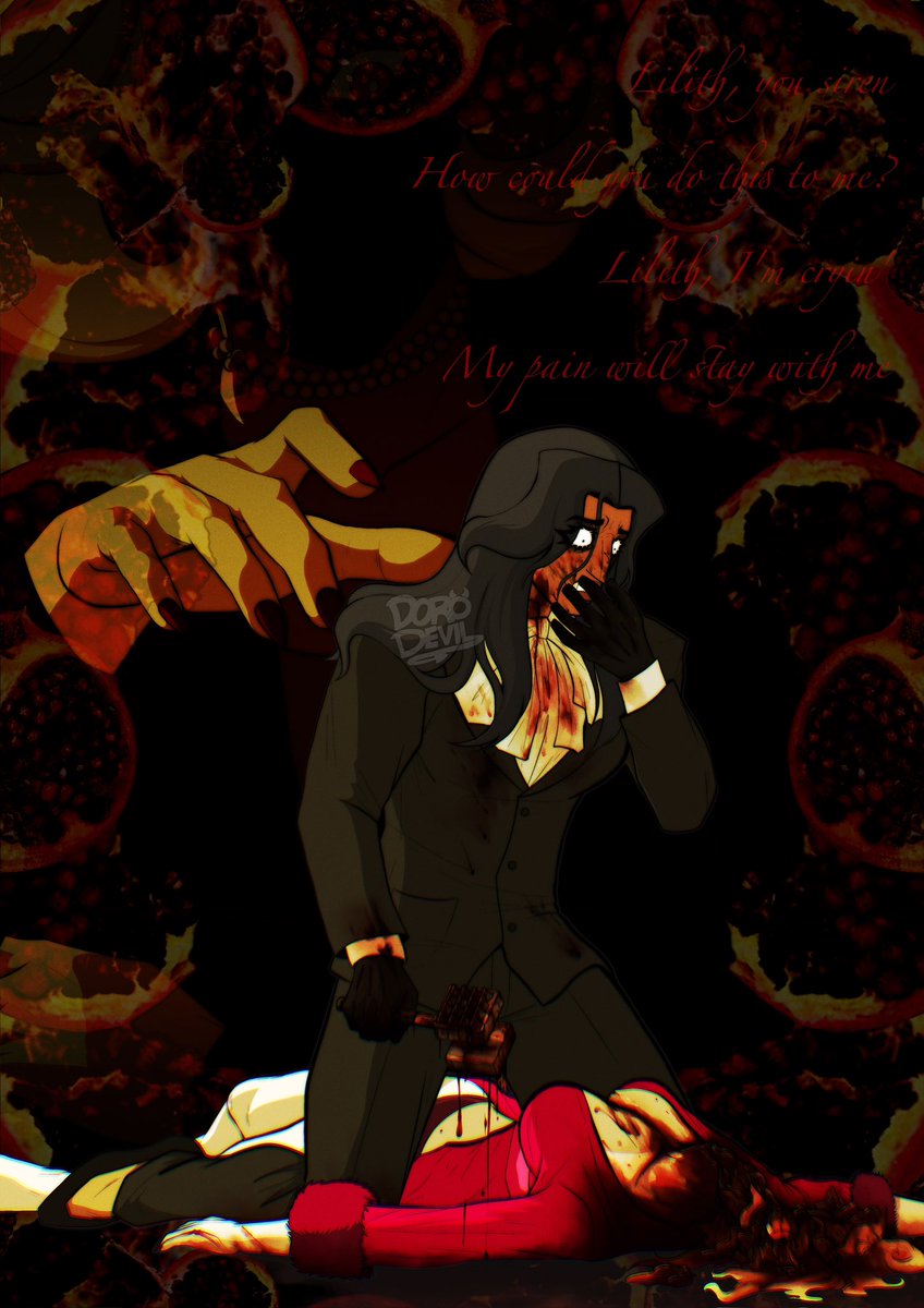dorodevil's tweet image. Hello! ^_^ my name is Lynn. I draw women and I’m currently working on writing a story with my characters. My account is 16+ because there’s dark themes and gore in my art so proceed with caution! Check out my toyhouse for info on my OCs!
toyhou.se/Dorodevil