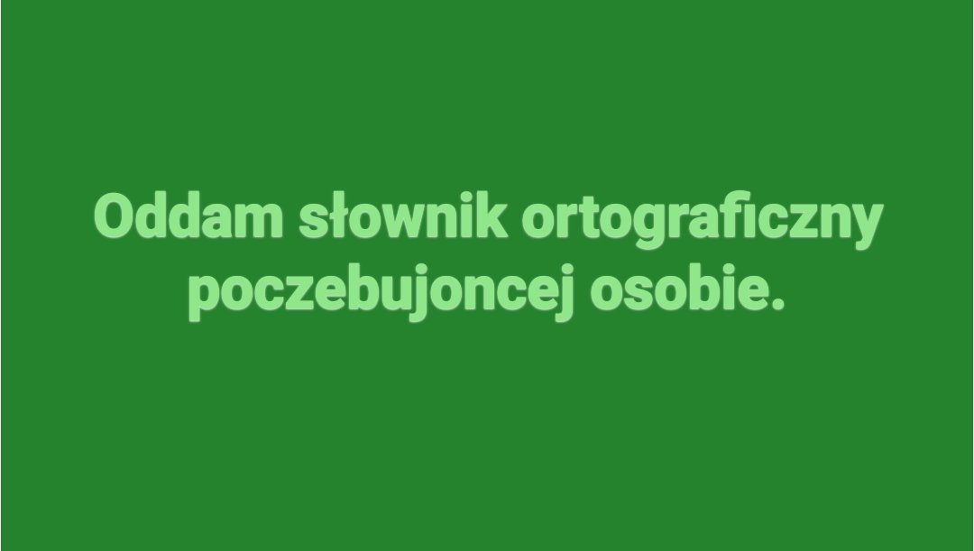 AntoniPiechocki's tweet image. #polishlanguage