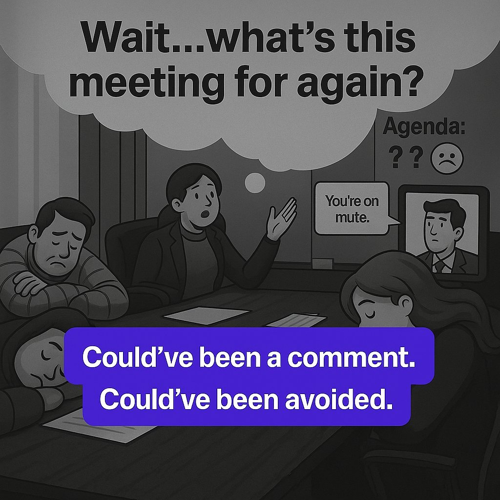 LedgerTeams's tweet photo. Another meeting that could’ve been a poll. Or a comment. Or a nap. 😩

Ledger helps remote teams skip the chaos:
✅ Polls for decisions
✅ Broadcasts for updates
✅ Async video or Zoom if you must meet

Less talking. More doing.

#TeamCollaboration #WorkSmarter #LedgerTeams https://t.co/jAxBp8AqVT