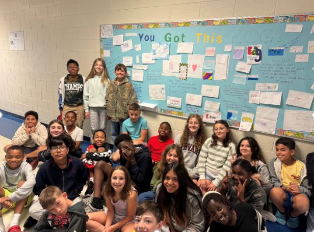Porter Ridge ES (@porterridgeesnc) on Twitter photo My classroom families and students are helping to inspire each other for the EOG’s next week. They have created a wonderful inspirational bulletin board to show encouragement for each other!
#TeamUCPS <a href="/AGHoulihan/">Andrew G. Houlihan</a> <a href="/ucpsnc/">Union County Public Schools</a> <a href="/boatcandice/">Candice Boatright</a> My classroom families and students are helping to inspire each other for the EOG’s next week. They have created a wonderful inspirational bulletin board to show encouragement for each other!
#TeamUCPS <a href="/AGHoulihan/">Andrew G. Houlihan</a> <a href="/ucpsnc/">Union County Public Schools</a> <a href="/boatcandice/">Candice Boatright</a>