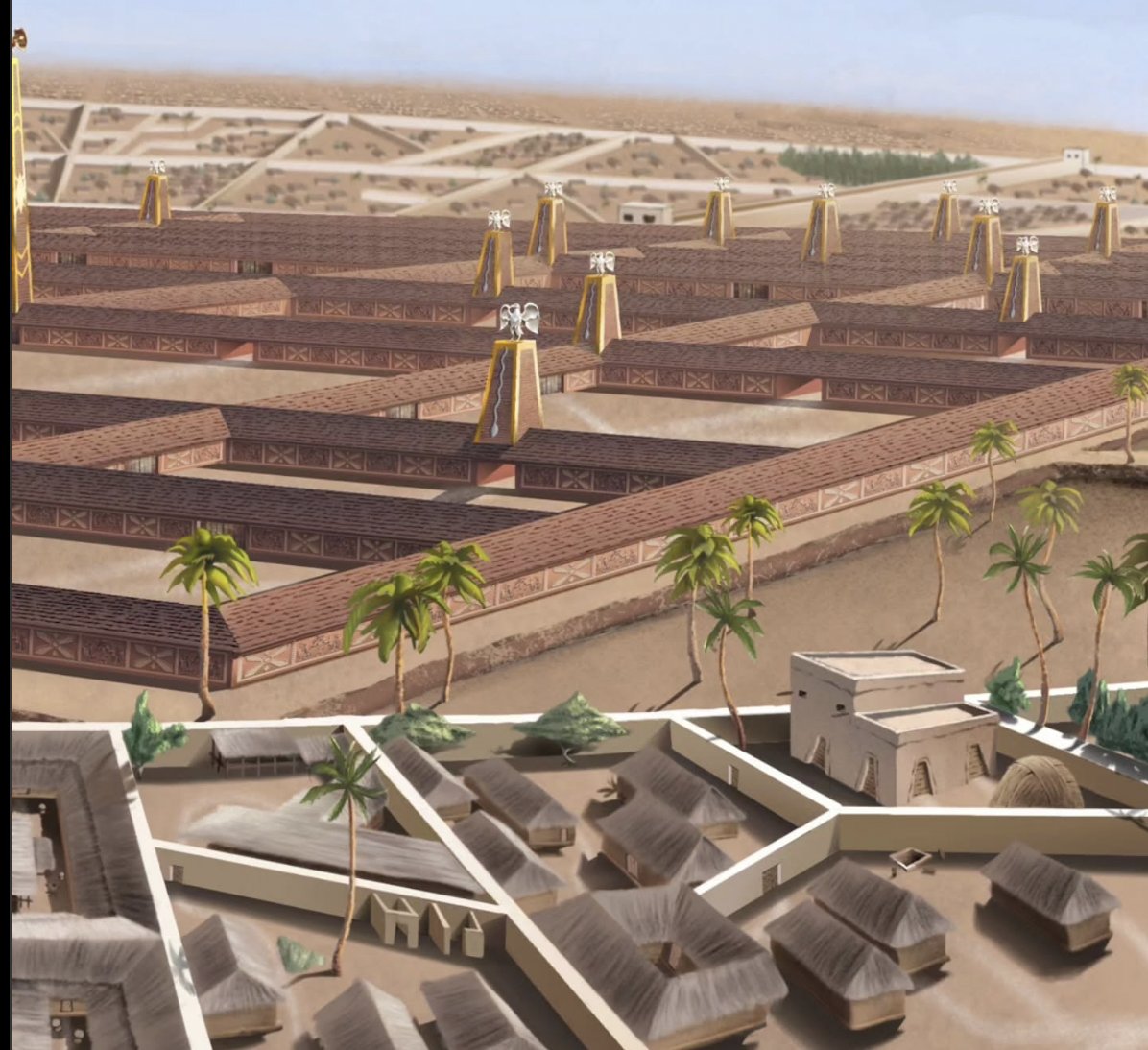 A Reconstruction image of the Oba's Palace that was located in the Benin Kingdom, South Nigeria 
Credits : <a href="/FlashGaston/">Flash Gaston</a>