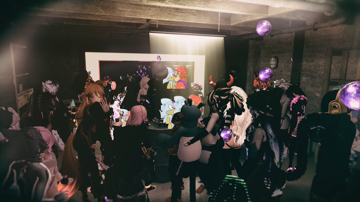 everfail_'s tweet image. Real smooth vibes.
💜🪩💜
🔊: @TheVoyagers_VRC
🌐: The Rave Factory
#vrc #vrchat #vrchatcommunity #vrchatphotography #virtualphotography #virtualphotographer #VRChatclub #VRChatrave #VRChatDJ #VRChatevent