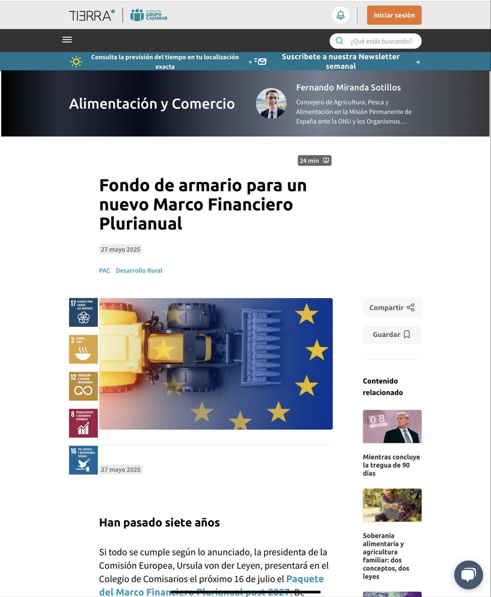 f_miranda_s's tweet image. Comparto mi nueva entrada en @platformtierra en esta ocasión bajo el título “Fondo de armario para un nuevo Marco Financiero Plurianual”. Se trata de un detallado aperitivo para los que os animéis a seguir el desarrollo de la negociación del próximo Marco Financiero Plurianual…