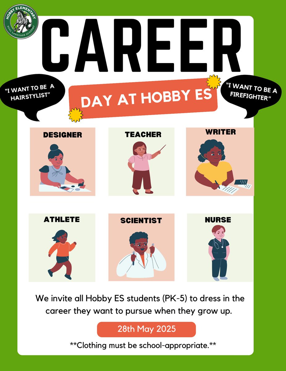 W.P. Hobby Elementary School (@hobby_mustangs) on Twitter photo 