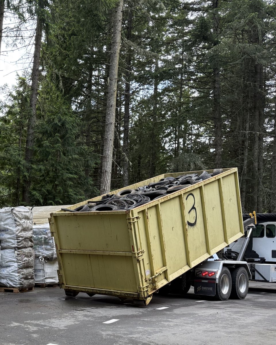 Thank you, #MayneIsland! With your amazing participation, OVER 350 TIRES were collected from the area! These tires are now on their way to Liberty Tire Recycling in Delta, BC, where they’ll be transformed into reusable materials.

Find more information at TSBC.CA
