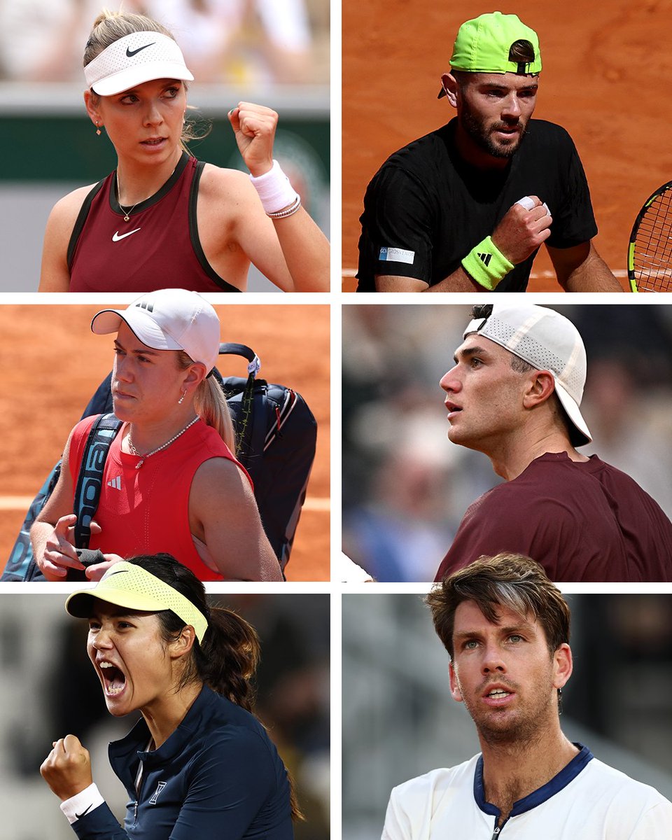 History in Paris 🔥

It's the first time in the Open Era that three British men &amp; three British women have won first round matches at <a href="/rolandgarros/">Roland-Garros</a>! 

#BackTheBrits 🇬🇧 | #RolandGarros
