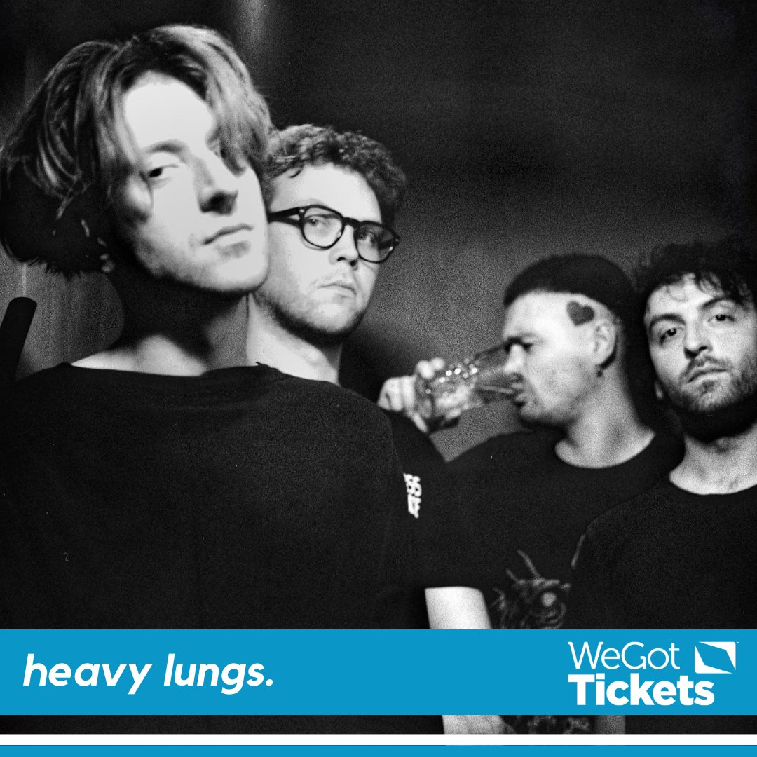 WeGotTickets (@wegottickets) on Twitter photo Bristol-based outfit Heavy Lungs bring their explosive, furiously fun and unique brand of punk to Guildford and Exeter this October. 🎸
<a href="/StarGuildford/">Star Inn Guildford</a> | <a href="/jasta11gigs/">Jasta 11 Promotions</a> | <a href="/ExeterCavern/">Cavern</a>
🎟️ wegottickets.com/af/586/heavy-l… Bristol-based outfit Heavy Lungs bring their explosive, furiously fun and unique brand of punk to Guildford and Exeter this October. 🎸
<a href="/StarGuildford/">Star Inn Guildford</a> | <a href="/jasta11gigs/">Jasta 11 Promotions</a> | <a href="/ExeterCavern/">Cavern</a>
🎟️ wegottickets.com/af/586/heavy-l…