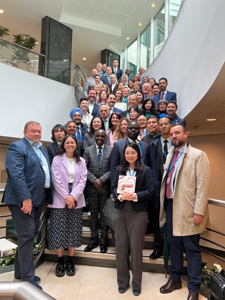 bekim_mehmetaj's tweet photo. Honored to join ACR colleagues &amp; customs attachés at today’s @WCO_OMD medal ceremony 🎖️ Grateful to those moving on you’ve shaped our community and left a lasting mark. 186 countries, one mission: safer, fairer global trade 🌍 #WCO #ACR #GlobalTrade #CustomsCommunity https://t.co/BAI8gRhIzW
