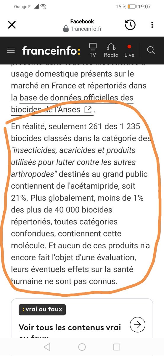Je crois que je vais m'évanouir là. Je sais pas ce qui est le pire
Le nombre de biocides autorisés au grand public sans formation et à usage domestique
Ou le fait qu'il n'y ai aucune étude sur la santé humaine
Et ça crache sur les agriculteurs qui eux, sont formés et contrôlés !