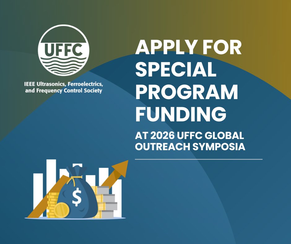 IEEE_UFFC_Soc's tweet image. 🌍 Last Chance! Call for Proposals: 2026 UFFC Global Outreach Symposia

IEEE UFFC is now accepting bids to host the 2026 Global Outreach Symposia! 

🗓️ Deadline: 1 June 2025
📩 Submit your proposal today: loom.ly/z79O3fY