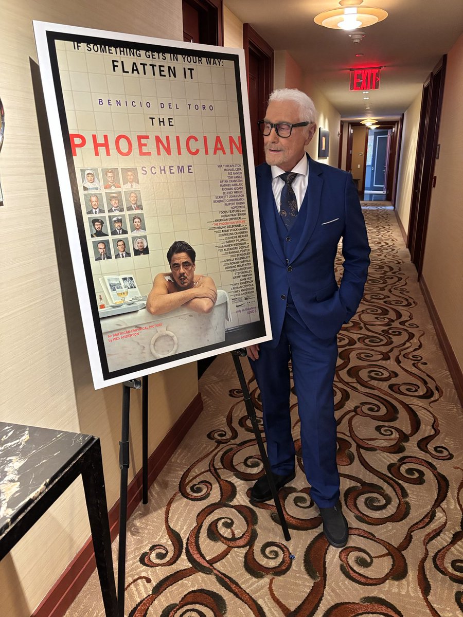 Patrick Stoner (@patrickstoner) on Twitter photo In NYC to do interviews for THE PHOENICIAN SCHEME with Benicio Del Toro & others. I love Wes Anderson films.
#WHYY #PBS #CCA #SAG #HCA #PhilaFCC #FocusFilms <a href="/patrickstoner/">Patrick Stoner</a> In NYC to do interviews for THE PHOENICIAN SCHEME with Benicio Del Toro & others. I love Wes Anderson films.
#WHYY #PBS #CCA #SAG #HCA #PhilaFCC #FocusFilms <a href="/patrickstoner/">Patrick Stoner</a>
