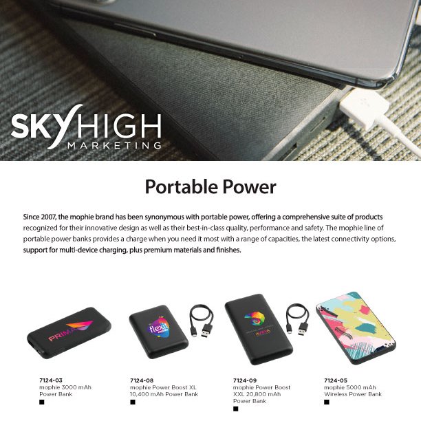 Keep charged with mophie portable chargers!⚡️
#portablecharger #brandedmerch