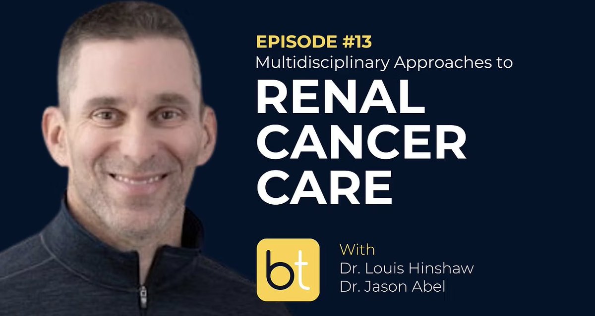 BackTable Tumor Board (@_backtableonc) on Twitter photo In Ep. 13, <a href="/ejasonabel/">E Jason Abel</a>, Dr. Louis Hinshaw, and <a href="/RuchikaTalwarMD/">Ruchika Talwar</a> explain how urologists and radiologists work together to improve #kidneycancer treatment. #ONC13 <a href="/UWiscRadiology/">UW Radiology</a> <a href="/wiscurology/">UW Urology</a> <a href="/WiscUroOnc/">UW Urologic Oncology</a> <a href="/VUMCurology/">Vanderbilt Urology</a> <a href="/_backtable/">BackTable Vascular and Interventional</a> <a href="/ASCO/">ASCO</a>
open.spotify.com/episode/3GRagx… In Ep. 13, <a href="/ejasonabel/">E Jason Abel</a>, Dr. Louis Hinshaw, and <a href="/RuchikaTalwarMD/">Ruchika Talwar</a> explain how urologists and radiologists work together to improve #kidneycancer treatment. #ONC13 <a href="/UWiscRadiology/">UW Radiology</a> <a href="/wiscurology/">UW Urology</a> <a href="/WiscUroOnc/">UW Urologic Oncology</a> <a href="/VUMCurology/">Vanderbilt Urology</a> <a href="/_backtable/">BackTable Vascular and Interventional</a> <a href="/ASCO/">ASCO</a>
open.spotify.com/episode/3GRagx…