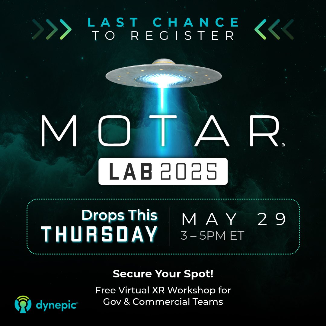 𝐌𝐎𝐓𝐀𝐑 𝐋𝐚𝐛 𝐢𝐬 𝐚𝐥𝐦𝐨𝐬𝐭 𝐡𝐞𝐫𝐞! 𝐀𝐫𝐞 𝐲𝐨𝐮 𝐫𝐞𝐠𝐢𝐬𝐭𝐞𝐫𝐞𝐝?

This Thursday, 𝐌𝐚𝐲 𝟐𝟗, join us for a 𝐟𝐫𝐞𝐞, 𝐡𝐚𝐧𝐝𝐬-𝐨𝐧 𝐯𝐢𝐫𝐭𝐮𝐚𝐥 𝐰𝐨𝐫𝐤𝐬𝐡𝐨𝐩 where you'll activate your own 𝐌𝐎𝐓𝐀𝐑 𝐃𝐢𝐬𝐜𝐨𝐯𝐞𝐫𝐲 𝐋𝐢𝐜𝐞𝐧𝐬𝐞 and explore how