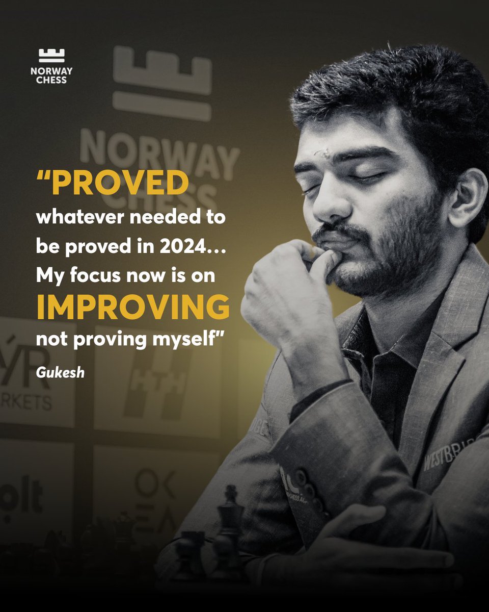 NorwayChess's tweet photo. Champion's mindset! 

📷 Norway Chess / Michal Walusza
#NorwayChess #Gukesh https://t.co/i39SGvN82y