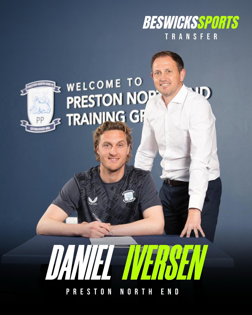 JonHassall75's tweet photo. ✍️ He’s home! 
Delighted to see @DanielIversen7 sign a 4 year contract with @pnefc. 
Really pleased to have helped get this one done for a top keeper &amp; an even better person alongside @Gullitomm 🇩🇰

#Pnefc #skybetchampionship 
The one and only ⚪️ https://t.co/ENQ6KdIW6c