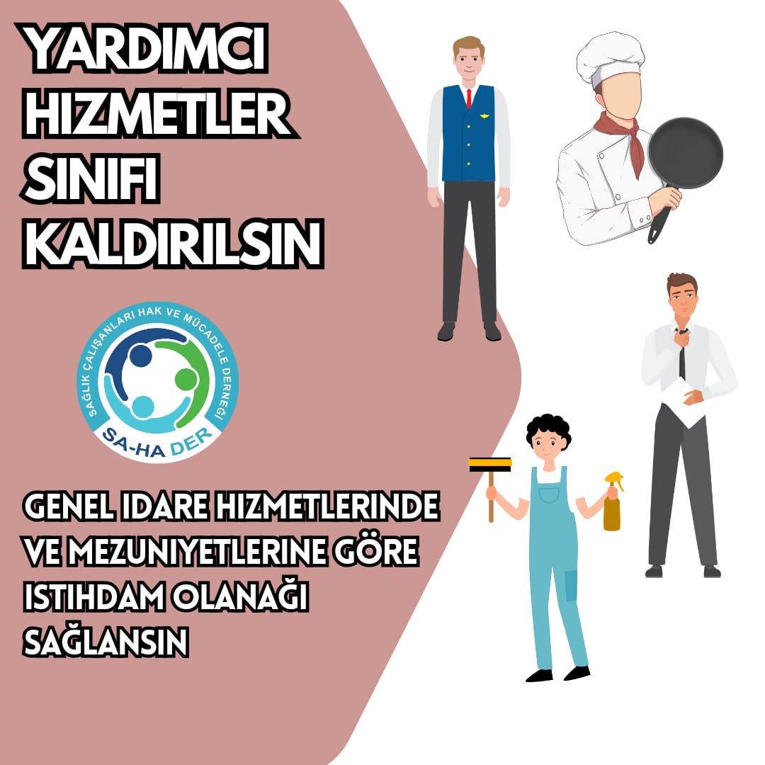 #YHSiçinVakitGeldi
#YardımcıHizmetlerSınıfı