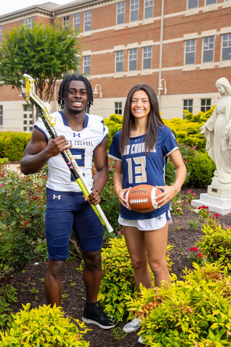 Good Counsel (@olgchs) on Twitter photo Your 2025 Robert L. Windlan Outstanding Male and Female Athlete of the Year Awards go to DaMarion Fowlkes and Daniela Serrano.
DaMarion was a star wide receiver and return man for <a href="/gcfootball/">GC Football</a> as well as a record breaking sprinter for GC Track. DaMarion also played 3 years of Your 2025 Robert L. Windlan Outstanding Male and Female Athlete of the Year Awards go to DaMarion Fowlkes and Daniela Serrano.
DaMarion was a star wide receiver and return man for <a href="/gcfootball/">GC Football</a> as well as a record breaking sprinter for GC Track. DaMarion also played 3 years of