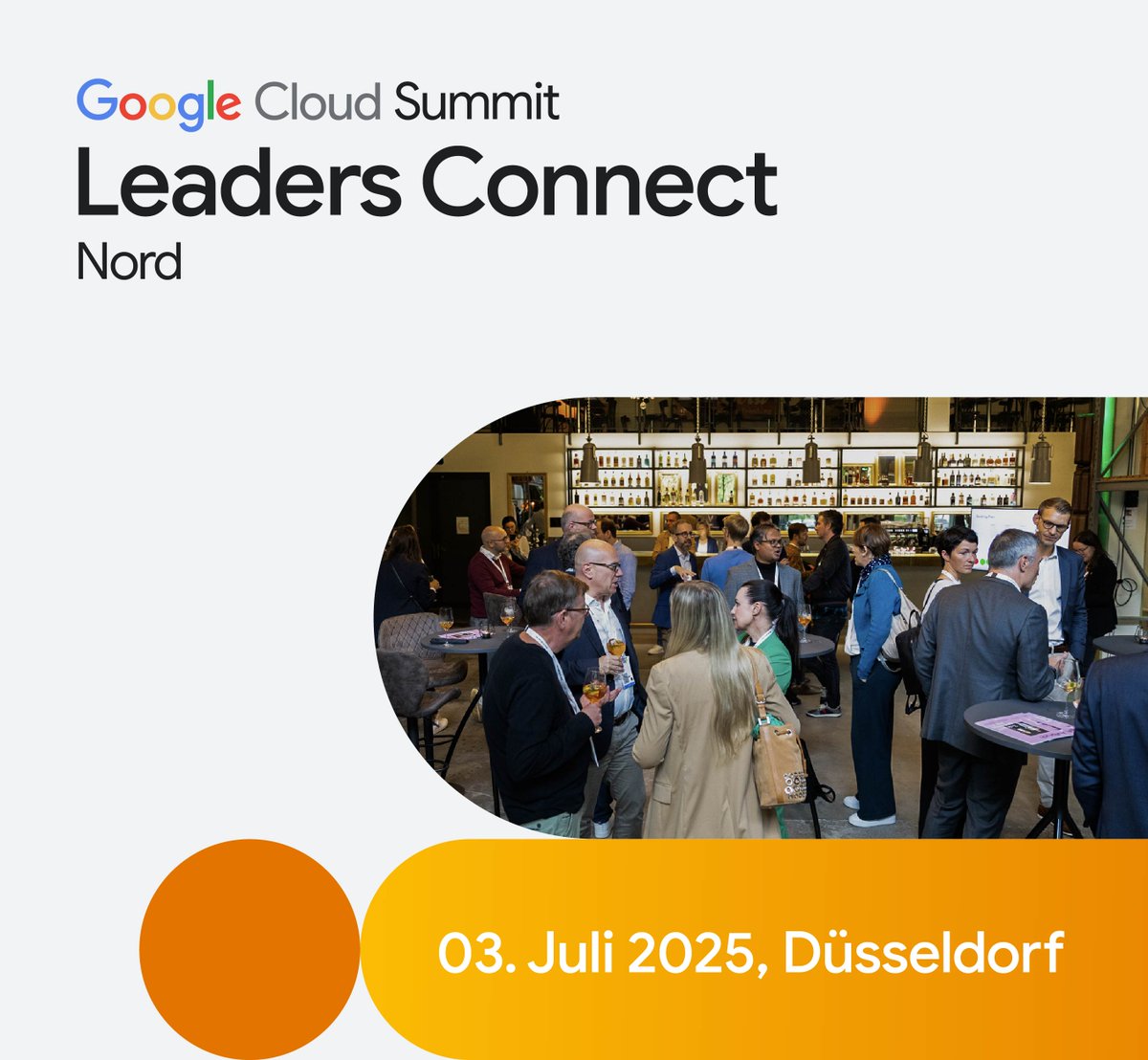 GoogleCloud_DE's tweet image. Jede Führungskraft kennt's: Bei KI-Entscheidungen muss man immer up-to-date sein – und das erfordert Austausch 💬 Genau das ermöglichen wir beim Leaders Connect in Düsseldorf, bei dem Sie sich exklusiv mit anderen austauschen können: goo.gle/43kmy5G #CloudSummitDE