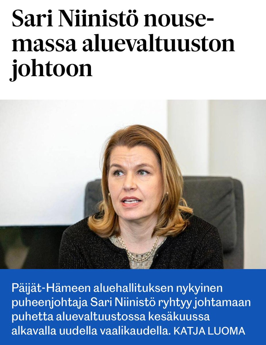 Sari Niinistö (@sariniinisto) on Twitter photo 