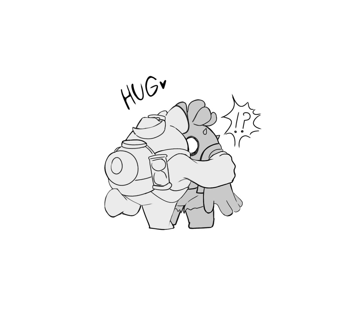 He missed you! hug him back, Spike.