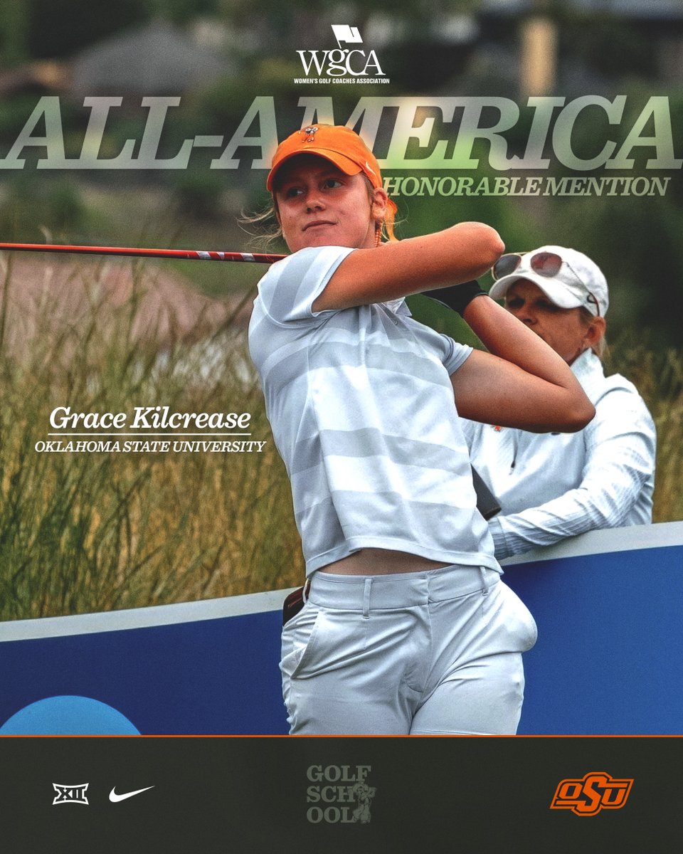 OSU Cowgirl Golf (@osucowgirlgolf) on Twitter photo ๐จ๐ณ๐ณ-๐จ๐ด๐ฌ๐น๐ฐ๐ช๐จ๐ต๐ค
Grace becomes OSU's 31st WGCA All-American in program history!
#golfschool | <a href="/OSUAthletics/">Oklahoma State Athletics</a> ๐จ๐ณ๐ณ-๐จ๐ด๐ฌ๐น๐ฐ๐ช๐จ๐ต๐ค
Grace becomes OSU's 31st WGCA All-American in program history!
#golfschool | <a href="/OSUAthletics/">Oklahoma State Athletics</a>