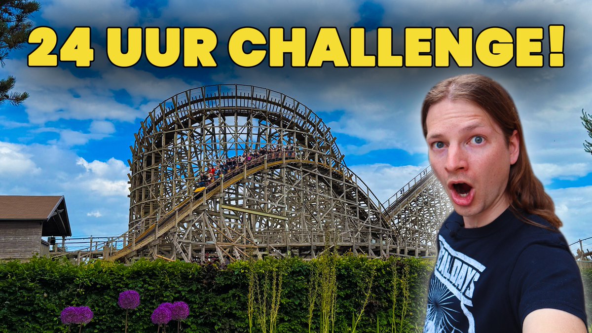 NielsKooyman's tweet photo. 24 UUR in een ACHTBAAN! (Troy #CoasterChallenge)
Watch👉https://t.co/YComshB48h

24 uur in de achtbaan voor het goede doel. Hoe hou je dat vol? Wat komt er bij kijken en waarom zou je het doen? We nemen je mee naar de zwaarste #challenge in de pretpark wereld! https://t.co/ZkLj8RZw7L
