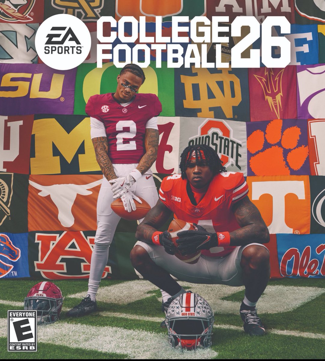 Jeremiah Smith and Ryan Williams are the cover athletes of EA Sports CFB 26 🔥